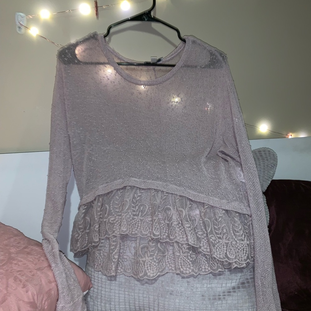 🛑SOLD 🛑 Blush pink blouse
